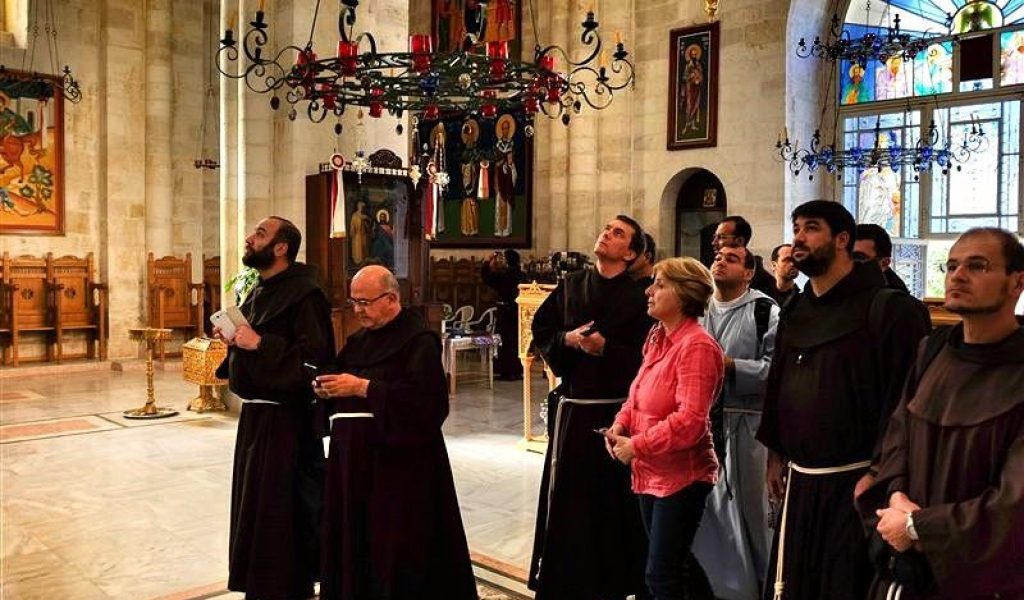 Un guía de peregrinos en Tierra Santa no se improvisa: quince franciscanos, en formación intensiva