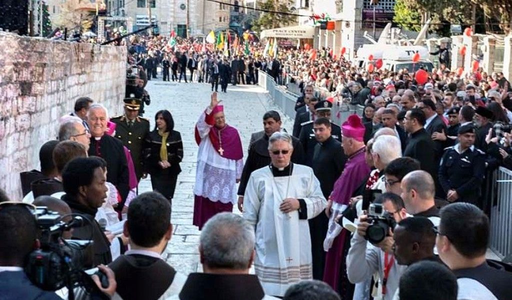 Navidad en Belén: al final las sonrisas vencieron a la tristeza por la disminución de peregrinos