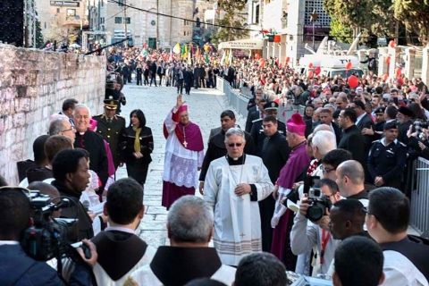 Navidad en Belén: al final las sonrisas vencieron a la tristeza por la disminución de peregrinos