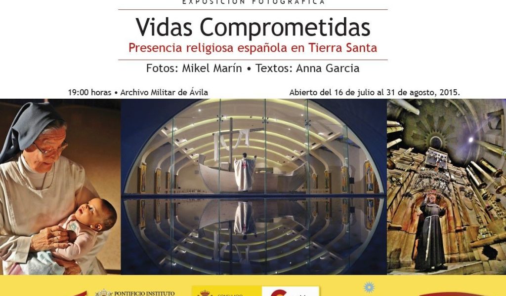 La exposición «Vidas comprometidas. Presencia religiosa española en Tierra Santa» llega a Ávila