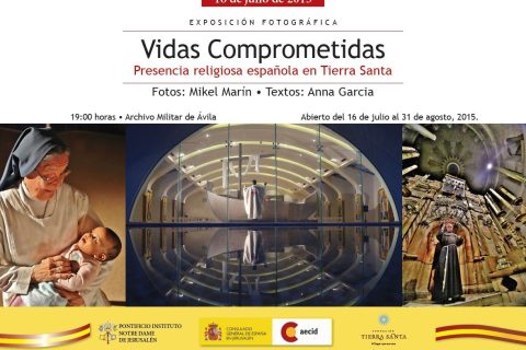 La exposición «Vidas comprometidas. Presencia religiosa española en Tierra Santa» llega a Ávila