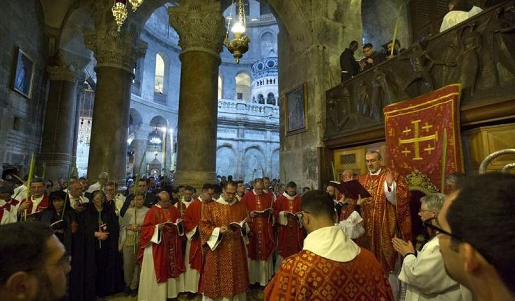 Bullicioso Domingo de Ramos en Jerusalén: este año coinciden la fecha de Pascua latina y la ortodoxa