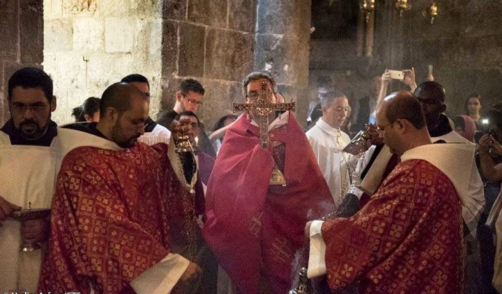 «Hemos de ser imagen viviente de Cristo en la Cruz», dijo el Custodio en la fiesta de la Invención