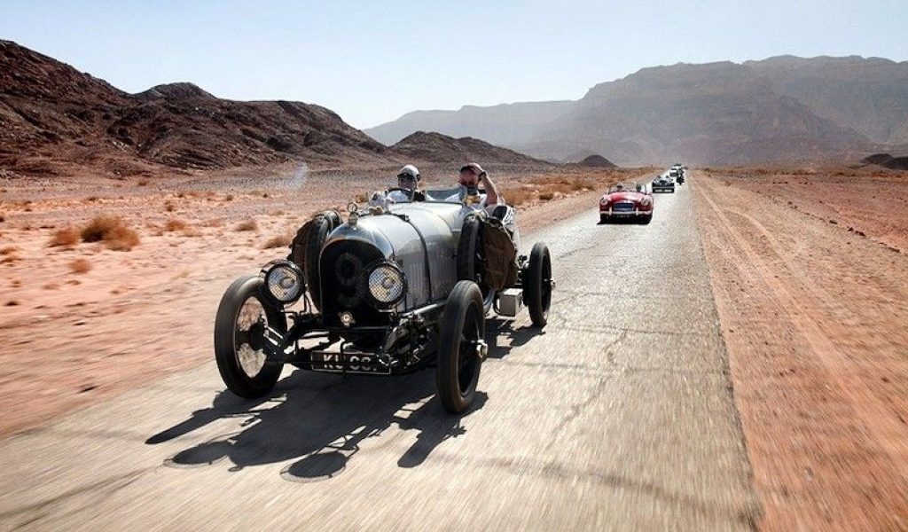 Gran éxito del rally «vintage» Holy Land 1000 Tour: 76 coches de época recorrieron Israel y sus cuatro mares