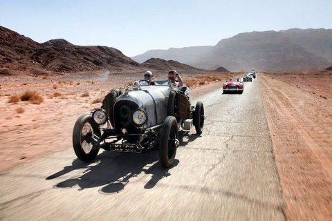 Gran éxito del rally «vintage» Holy Land 1000 Tour: 76 coches de época recorrieron Israel y sus cuatro mares