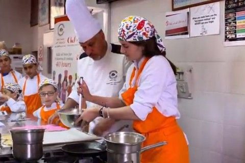 Chef 2B, el curso de cocina para niños del Instituto Notre Dame de Jerusalén: una iniciativa que les encanta