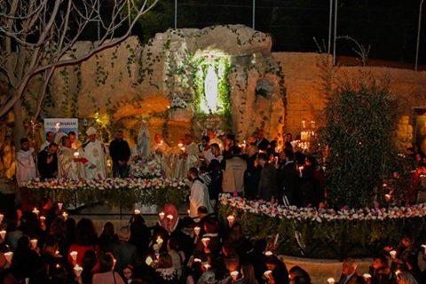 Un santuario de Lourdes a pie del desierto en Jordania: un lugar de encuentro entre cristianos y musulmanes