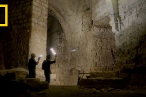 National Geographic emite un documental sobre los túneles subterráneos de los templarios en Acre ocultos durante siete siglos