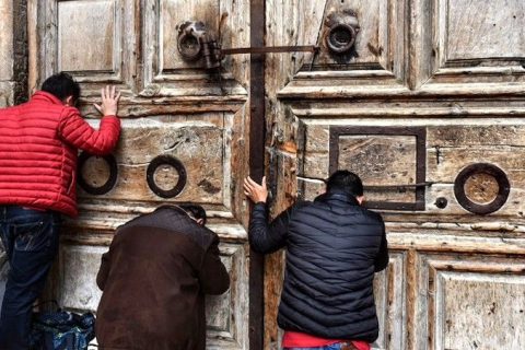 Las Iglesias del Santo Sepulcro piden al presidente israelí que pueda celebrarse la Semana Santa en la basílica