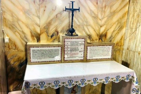 Las sacras del altar de San Juan Bautista en la iglesia de la Visitación: un pequeño tesoro artístico moderno