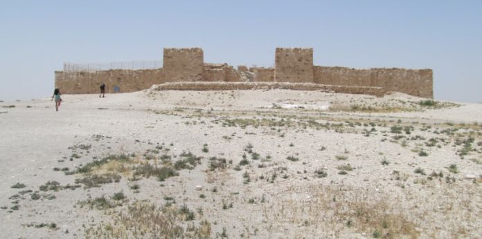 Fortaleza de Tel Arad, en la frontera sur de Judá con Edom