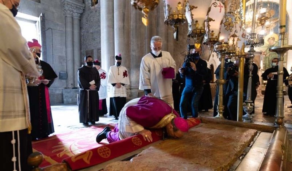 Pizzaballa, al entrar en el Patriarcado, anima a la Iglesia local: «Es un momento difícil pero no es el fin»