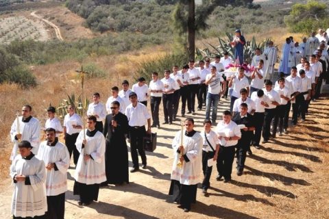 La advocación de la Reina de Palestina cumple un siglo: la celebra la Orden del Santo Sepulcro, también en España