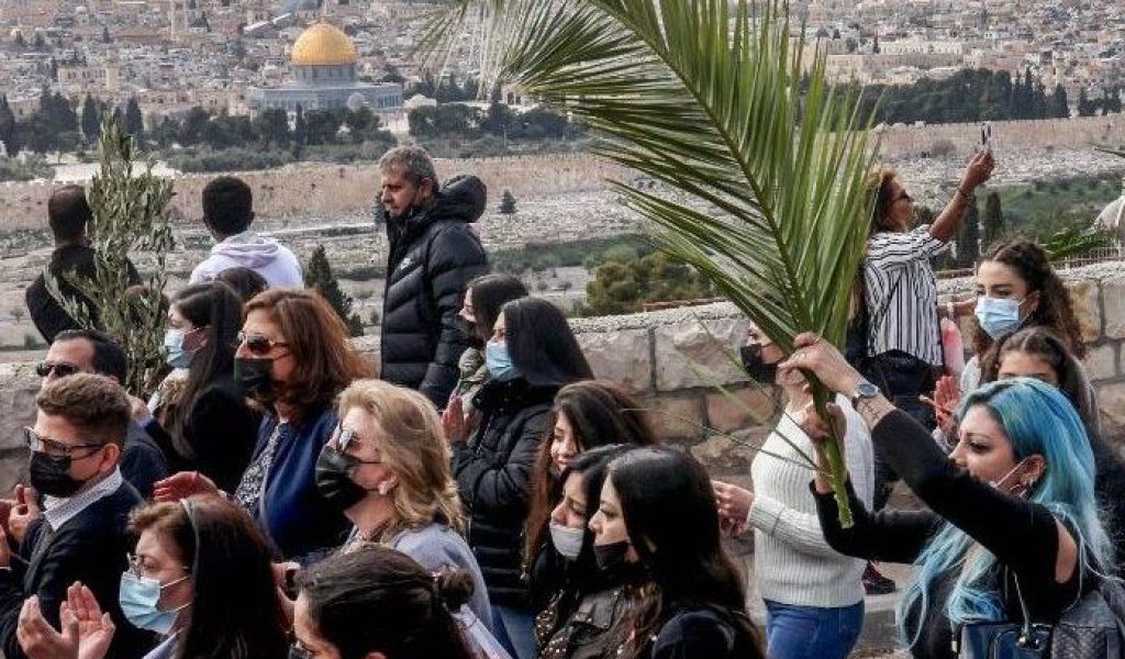 Domingo de Ramos en Jerusalén, con restricciones, sin peregrinos, pero con alegría y fe