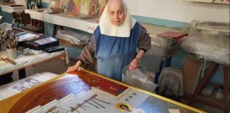 La hermana Marie-Paul creó su propia escuela de iconos