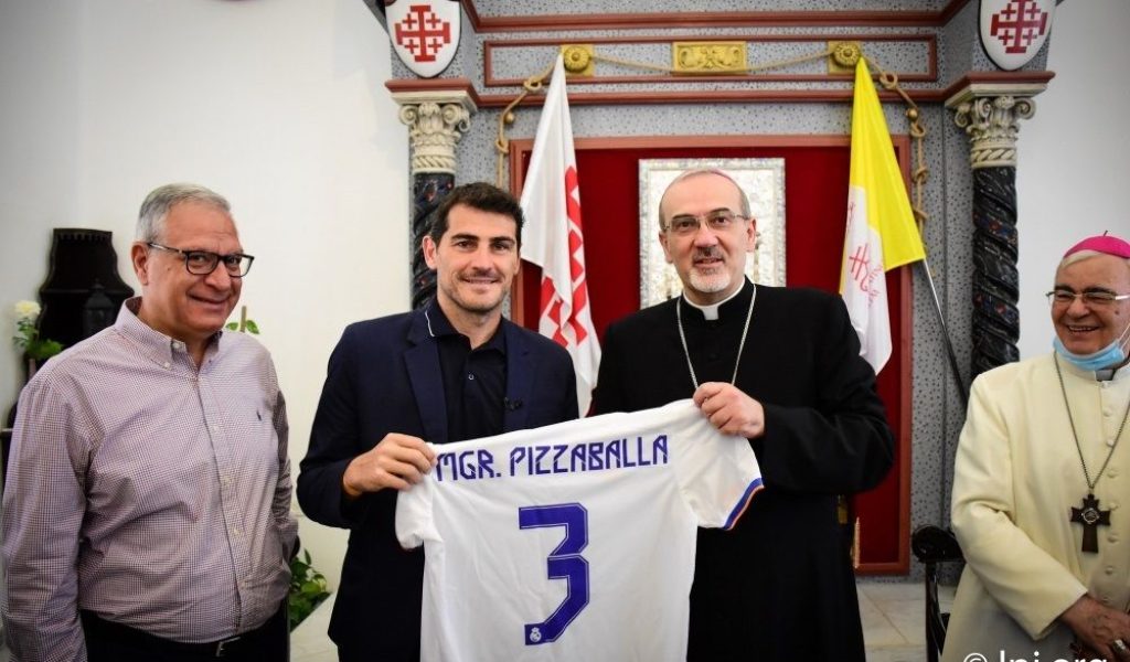 El Real Madrid, con Iker Casillas a la cabeza, ayuda a la Iglesia en Tierra Santa: regresan las visitas al Patriarcado Latino de Jerusalén