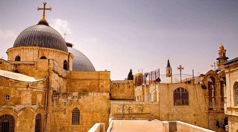 Iglesia del Santo Sepulcro en Israel.