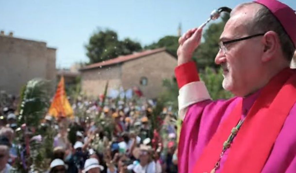 Jerusalén: miles de fieles siguen los pasos de Jesús el Domingo de Ramos