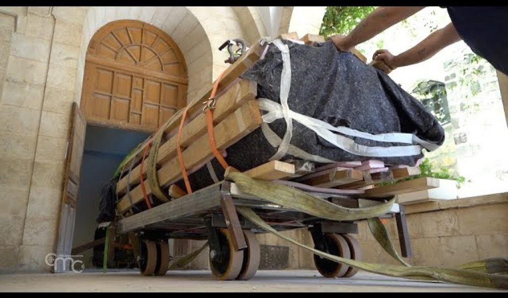 Antiguas columnas y capiteles del Santo Sepulcro vuelven a la ciudad vieja de Jerusalén y serán expuestas a los peregrinos