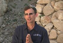 Yehiel Zelinger, investigador de la ruta de peregrinación en Jerusalén.