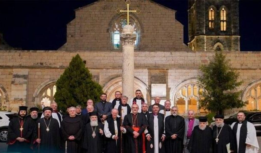 «Que no se bombardeen los refugios», piden unidos los líderes cristianos de Tierra Santa