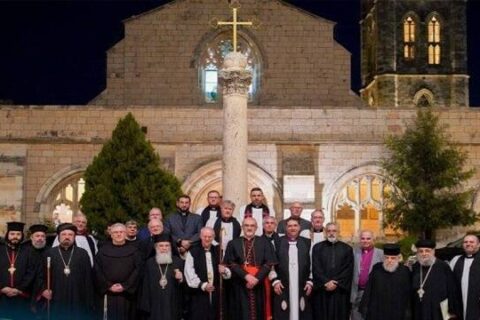 «Que no se bombardeen los refugios», piden unidos los líderes cristianos de Tierra Santa