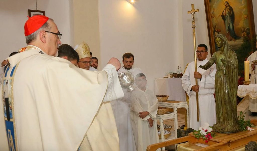 Pizzaballa renovó la consagración de Tierra Santa a la Virgen María: «Que nos ayude a someternos a la Palabra de Dios»