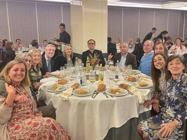 Cena benéfica en Ávila a favor del Hogar Niño Dios de Belén.