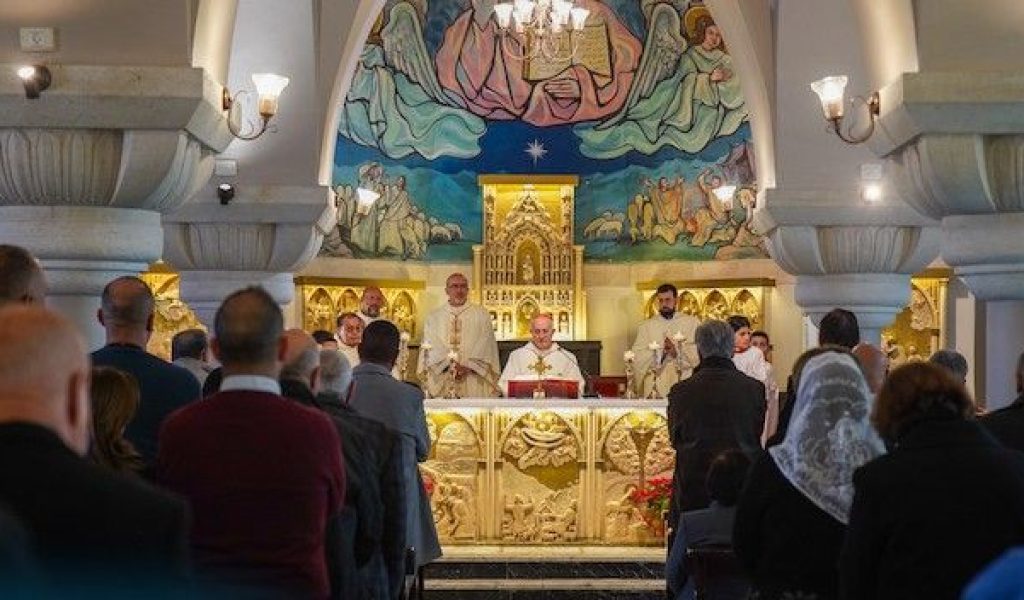 Fin de Año en Tierra Santa: Pizzaballa y Patton, votos matrimoniales, icono de la Sagrada Familia, esperanza…