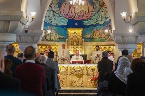 Fin de Año en Tierra Santa: Pizzaballa y Patton, votos matrimoniales, icono de la Sagrada Familia, esperanza…