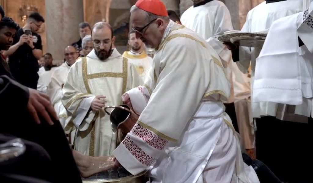 Jueves Santo sacerdotal de Pizzaballa y Patton en Jerusalén: un motivo de alegría y agradecimiento