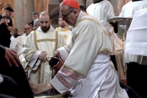 Jueves Santo sacerdotal de Pizzaballa y Patton en Jerusalén: un motivo de alegría y agradecimiento