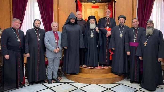 Los patriarcas y jefes de las comunidades cristianas en Tierra Santa coinciden en su petición de un rápido acuerdo de paz.