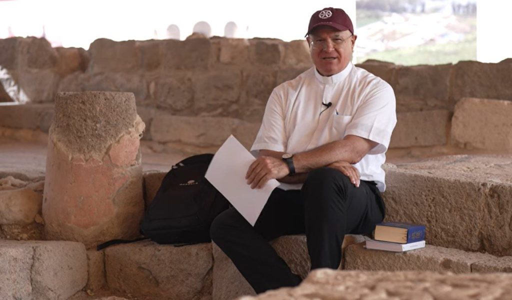 El padre Solana recuerda todo lo sucedido este año en Magdala por lo que dar gracias